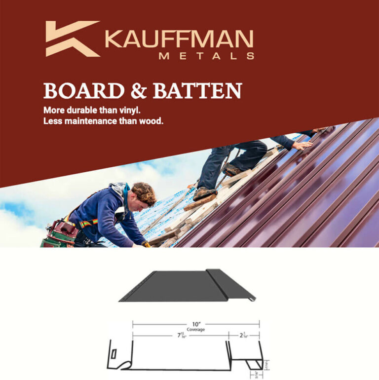 board and batton siding brochure cover image