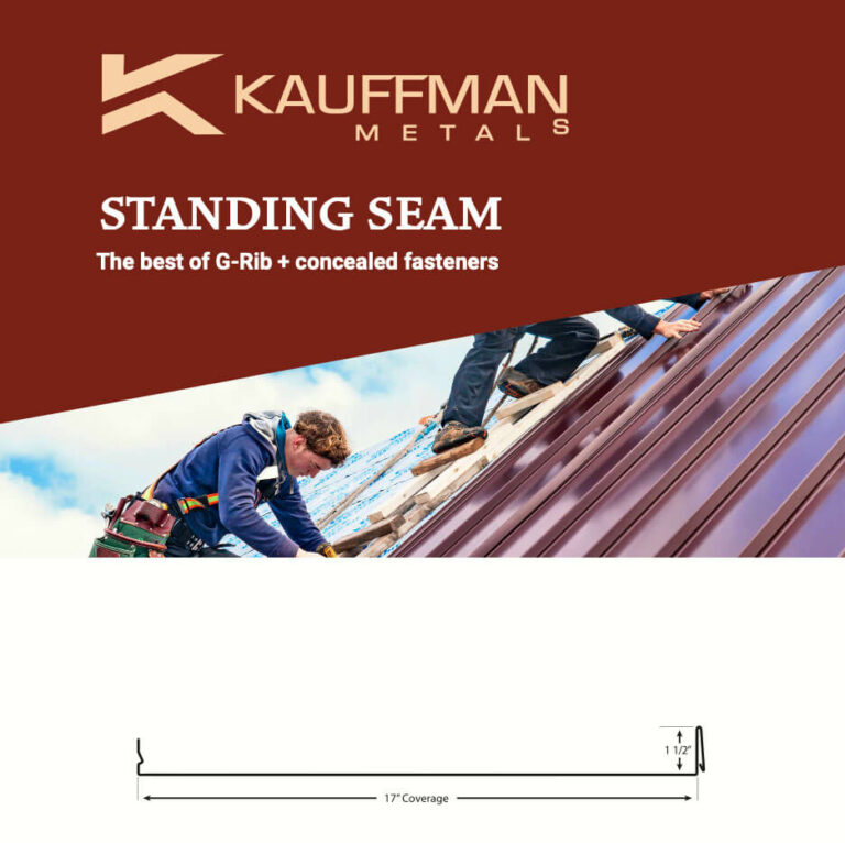 Standing Seam brochure cover image