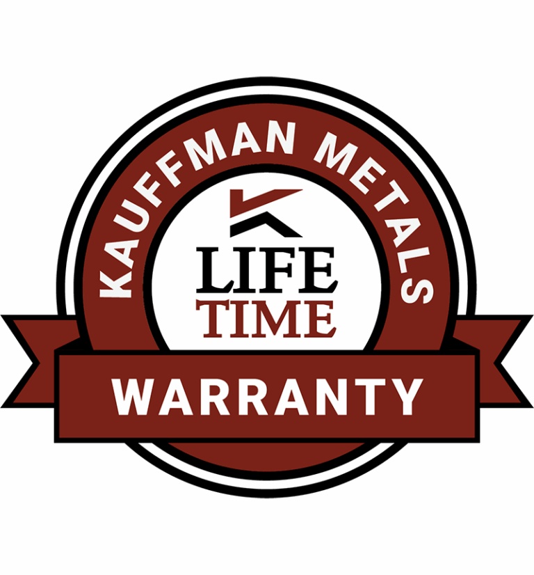 Kauffman Metals lifetime warranty icon